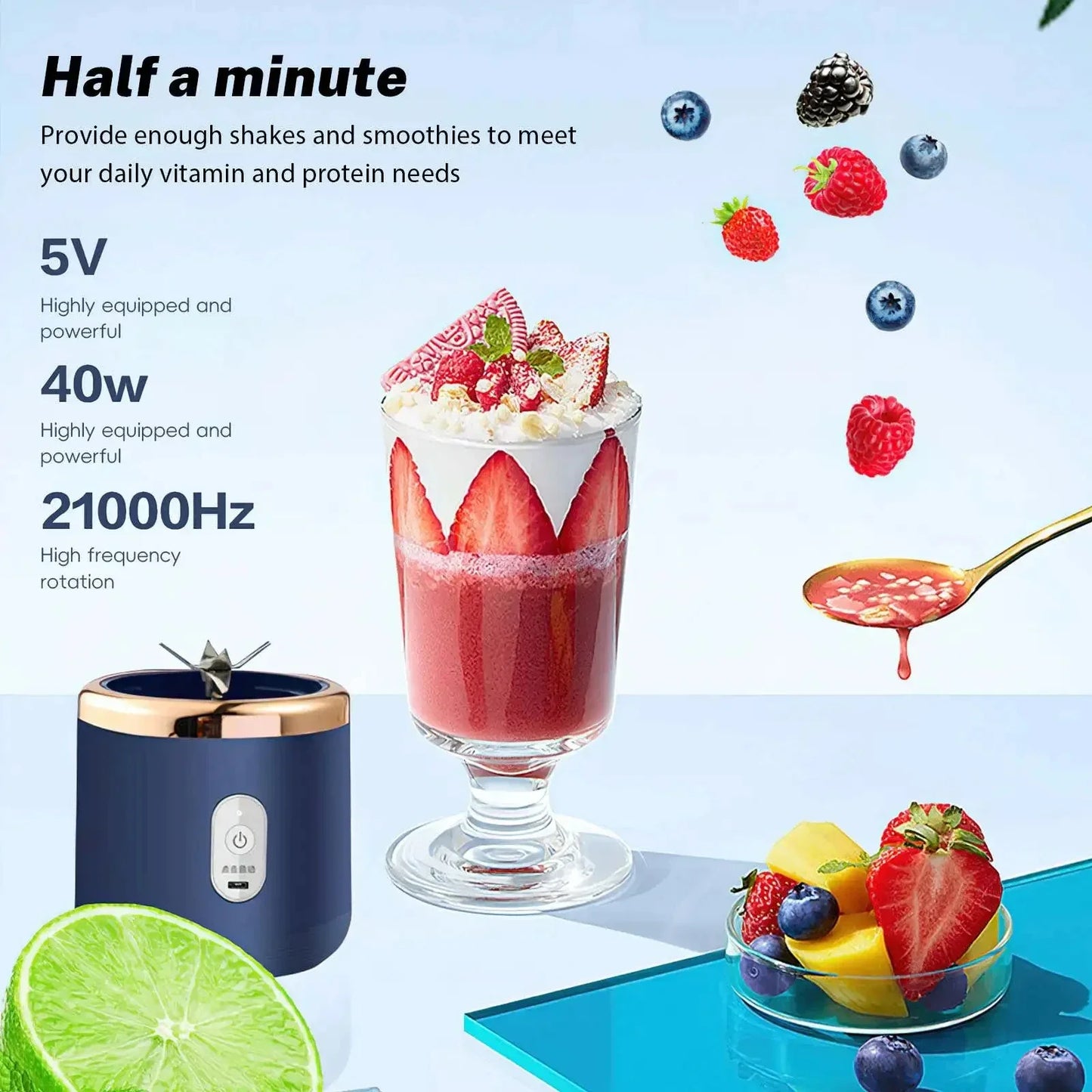 Blend&Day  Portable Juice Blender Pro